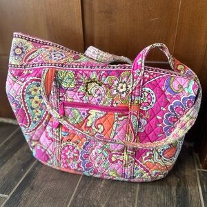 Quilted Vera Bradley Paisley Shoulder/Tote Bag